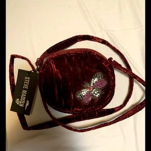 ❤️Steve Madden❤️Blotus Mini Canteen❤️Small Crossbody❤️Wine❤️